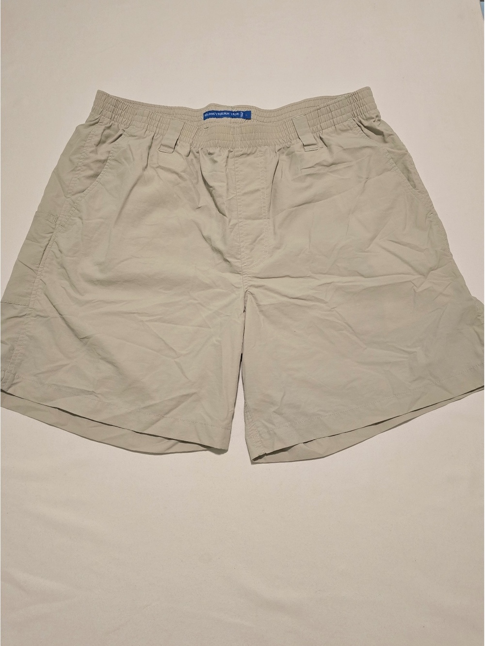Southern Tide Men's Stone Nylon Shorts Size Large